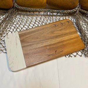 New Young Living Exclusive Wood Charcuterie Cheese Board Platter
